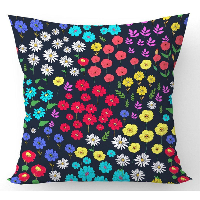 Rou Floral Square Cushion