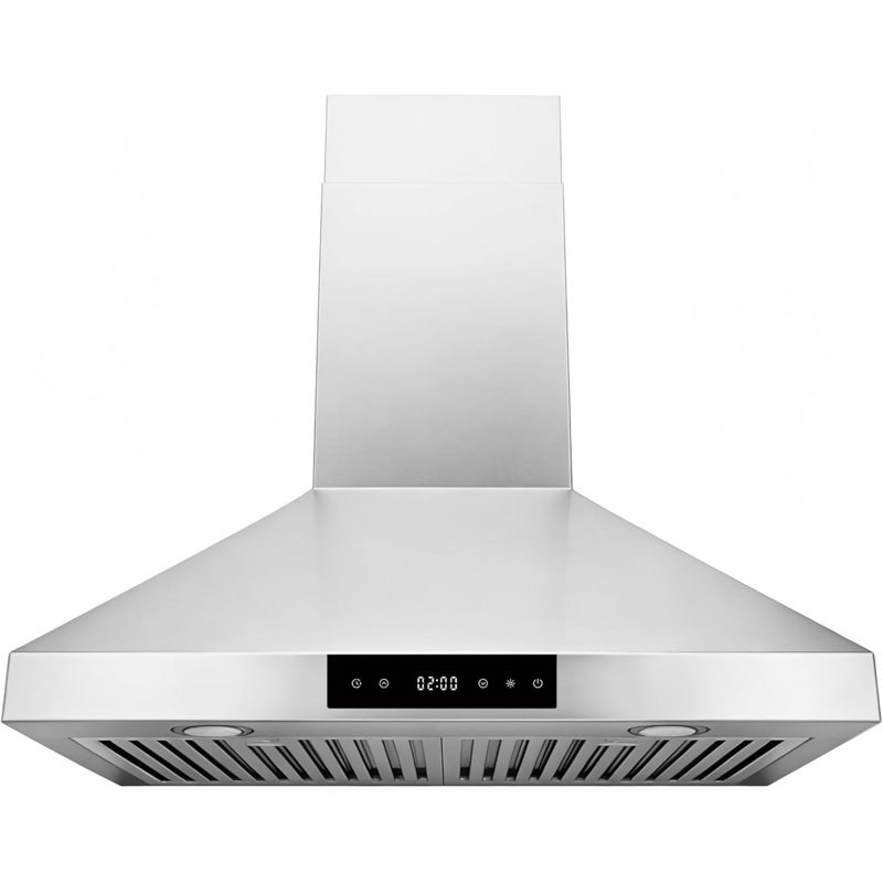 Hotte murale convertible 450 pi³ / min, Acier Inoxydable, 30"