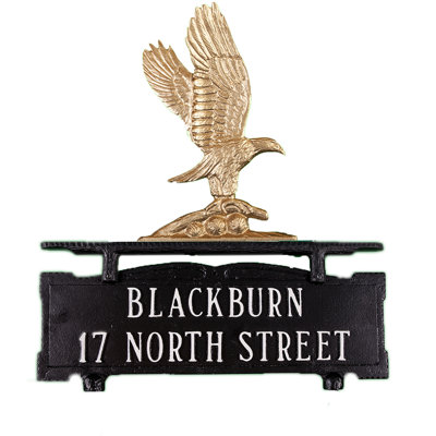 2-Line Mailbox Sign