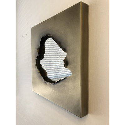 Lathbury Metal Flat Wall Mirror