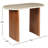 Catalena 39'' Stone Top Console Table