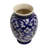 Home&Manor Classic Ceramic Vase Blue/White