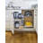 Maple Two-Tier Solid Bottom Door-Mount Optimizer for 18" Left Opening/Blind Right Corner cabinets