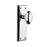 Grandeur Fifth Avenue Plate Privacy with Eden Prairie Door Knob