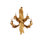 Apollo - Twisted Leaf Wall Sconce - Contemporary Gold Leaf