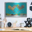  Art mural en métal «Sw Cherts 2» par Laura Gibson, 16 po x 12 po-557155506