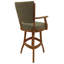 Tabouret de comptoir en bois 26 po-1049521503