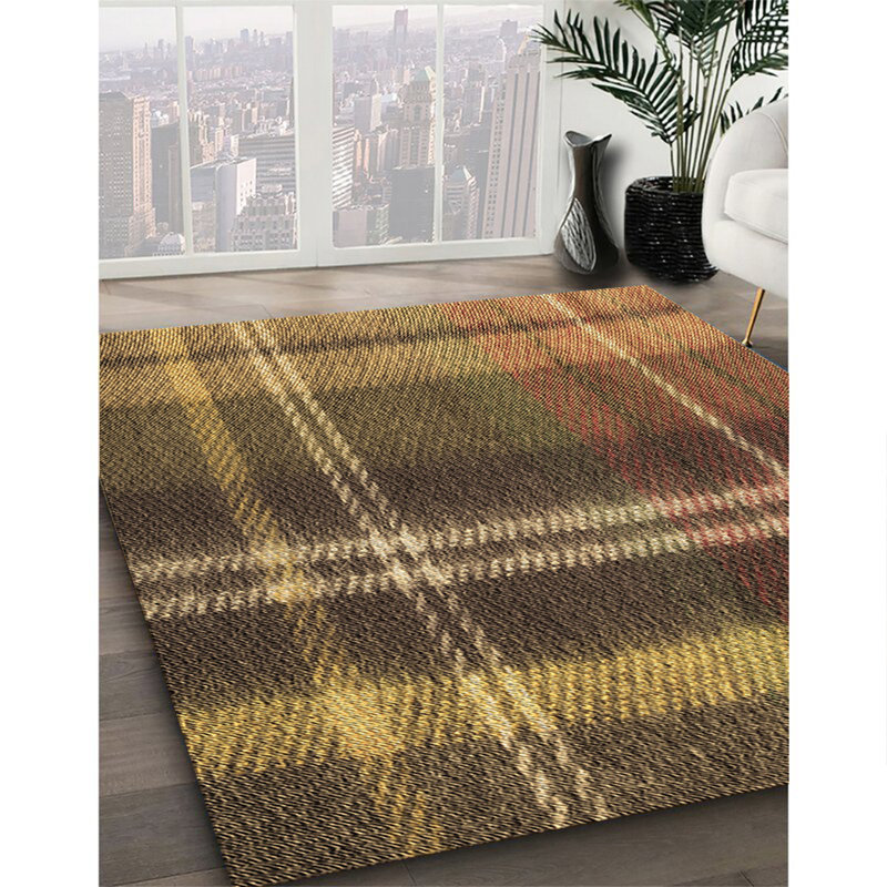 Plaid Indoor Rug, Rectangle 8' x 10'