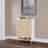 29.6 Inches Wooden Shoe Cabinet With Doors, 7-Tier Shoe Storage Organizer-907432972