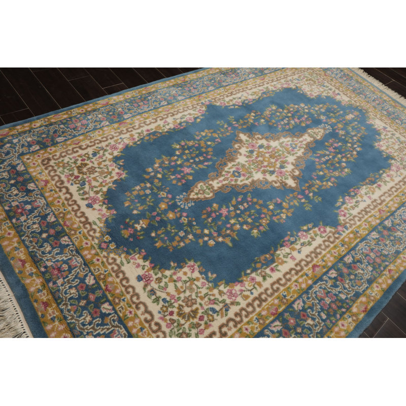 Tapis 6 po x 9 pi 3 po en laine de Nouvelle-Zélande