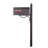 Titan Aluminum Post Mounted Mailbox
