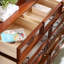 Buffet décoratif cerisier en bois massif-1543096097