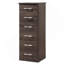 Commode pour la lingerie Boston G025-LC, wengé