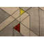 Mid Century Modern Hand Knotted Wool Geometric Area Rug-1534051949