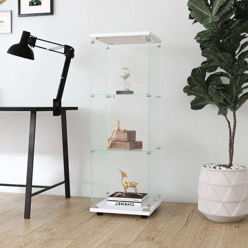 Display Cabinet, White