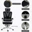 Chaise de bureau Lissak