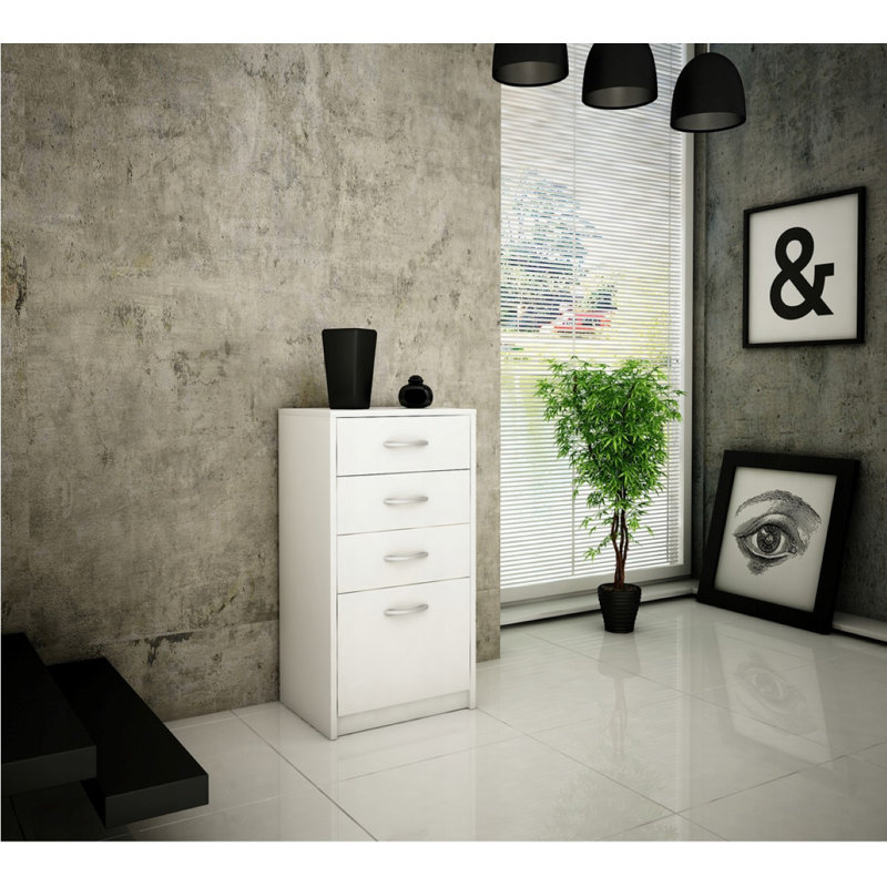 45cm Sideboard, White
