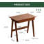 Bureau en bois massif l 31,5 po avec tiroirs-779681714-784331731