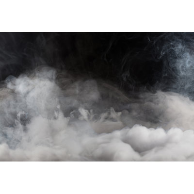 Dense Smoke Background - Wrapped Canvas Print