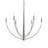 Jheni Six-Light Brushed Nickel Chandelier-127380295-130774069