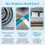 Tapis gris / turquoise à motif abstrait Mccampbell-34073181