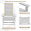 Chaise berçante d'extérieur Plumville-311768947