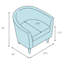 Chaise Laurel Canyon Westgate-33947702-33947699