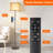 Alexxes 63'' Traditional Floor Lamp with Remote Control-2042613922