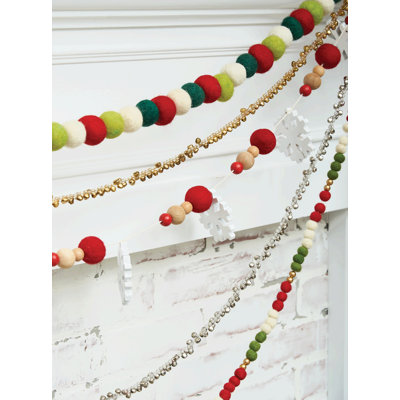 0.5'' in. Faux Garland