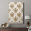 BlockPrintBloomsI - Cavas de galerie sur mesure