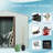 6Ft X 5Ft Outdoor Metal Storage Shed With Metal Foundation ,White-123030852-123030853