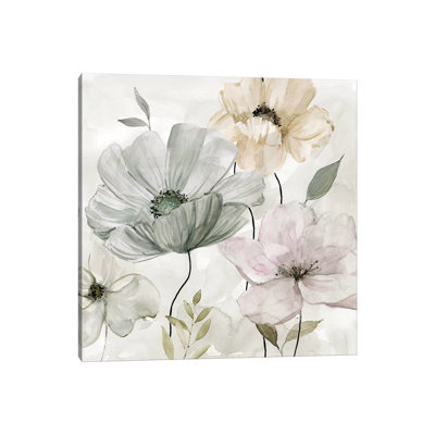 «Garden Grays - Détail II» par Carol Robinson - reproduction d'art sur toile tendue