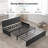 Ebern Designs Pull Out Sofa Bed, 2-in-1 Modern Convertible Sleeper Sofa Couch, Linen Revesible Couch Bed With Cushions&throw Pillows For Small Place/apartment/living Room/office-1185478084
