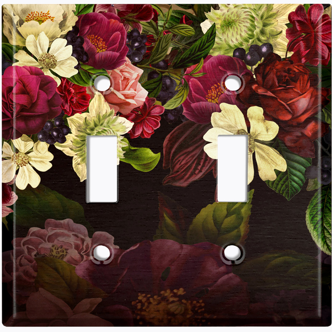 Landscape & Nature 2 - Gang Toggle Light Switch Standard Wall Plate WorldAcc