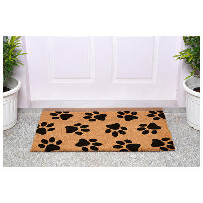 Paw Print Doormat