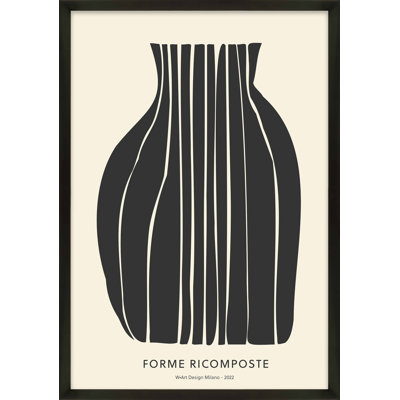 Compostion In Black Print by Romina Gadler