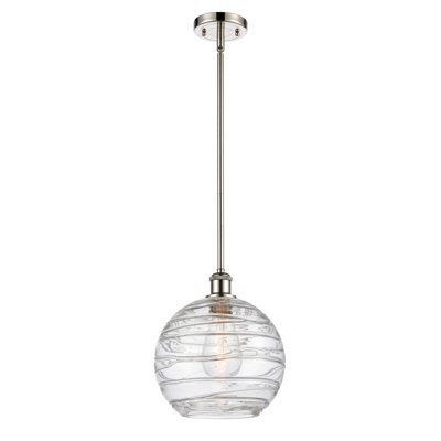 Luminaire suspendu en forme de globe à 1 lumière Mott