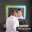 Miroir de salle de bain 48 po x 30 po à DEL sans cadre, miroir intelligent, rétroéclairage RVB-1717321640