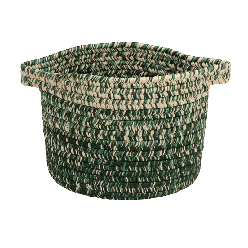 Panier en plastique Monet, H 16 po x l 16 po x P 20 po, Vert