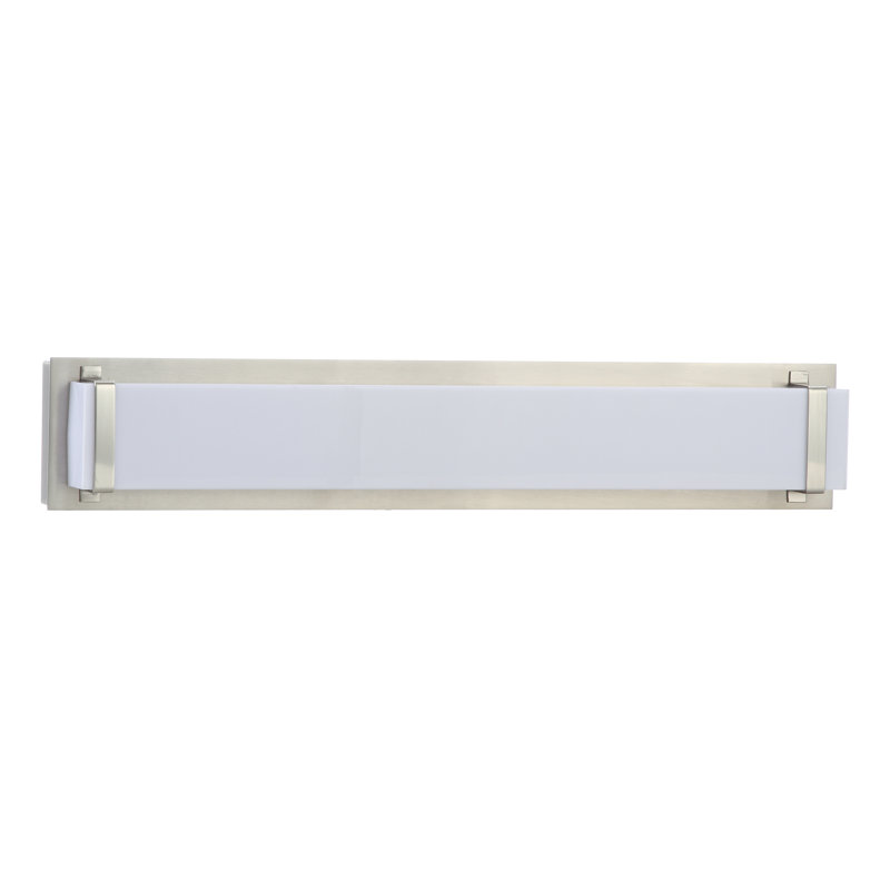 Barre d'éclairage de salle de bain 1 lumière DEL Latimer
