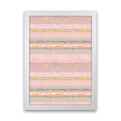 Little Textured Minimal Dots Pink - Print