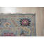 Tapis bleu clair noué à la main