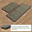 Tapis de cuisine rembourrés, antifatigue, antidérapants et imperméables (lot de 2)-1384127452-1566285478