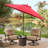 Aahim Round Polyethylene (PE) Wicker Outdoor Side Table