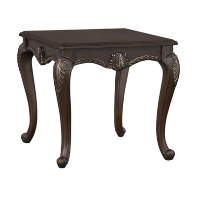 Table de bout Pierce Cherry Finish