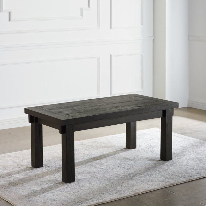 Lamartine Four Leg Coffee Table, Black