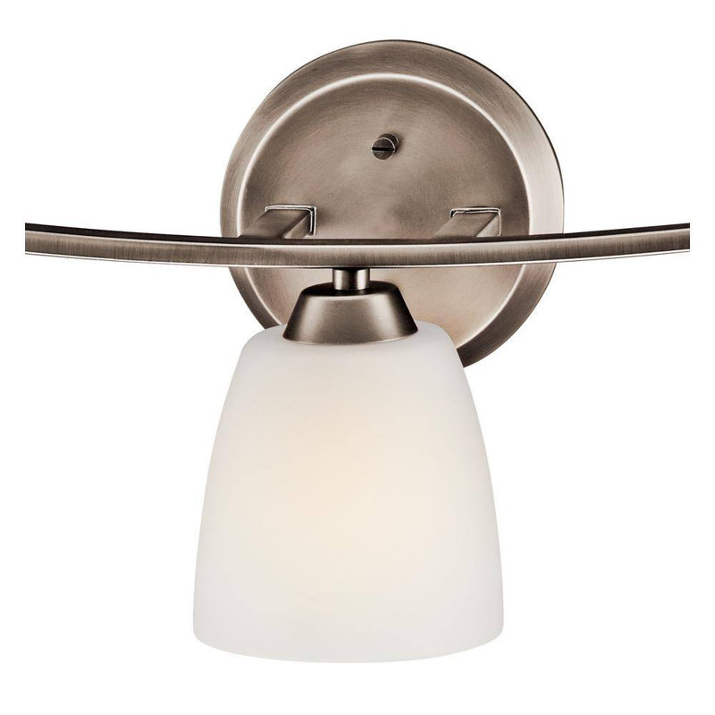 Kichler 45361BPT Granby Bath 4-Light, Brushed Pewter