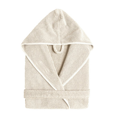 Bee 100% Cotton Waffle Bathrobe