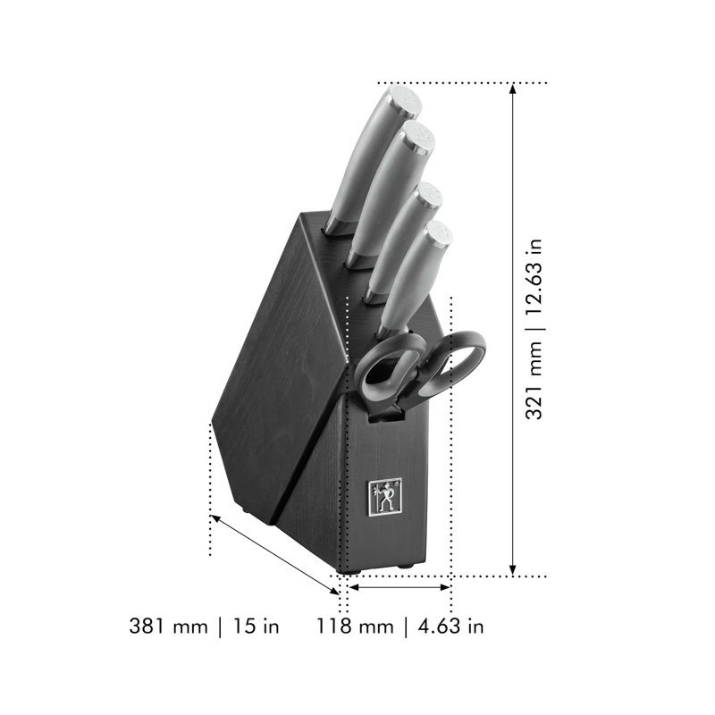 HENCKELS HENCKELS Modernist 6-Piece Studio Knife Block Set