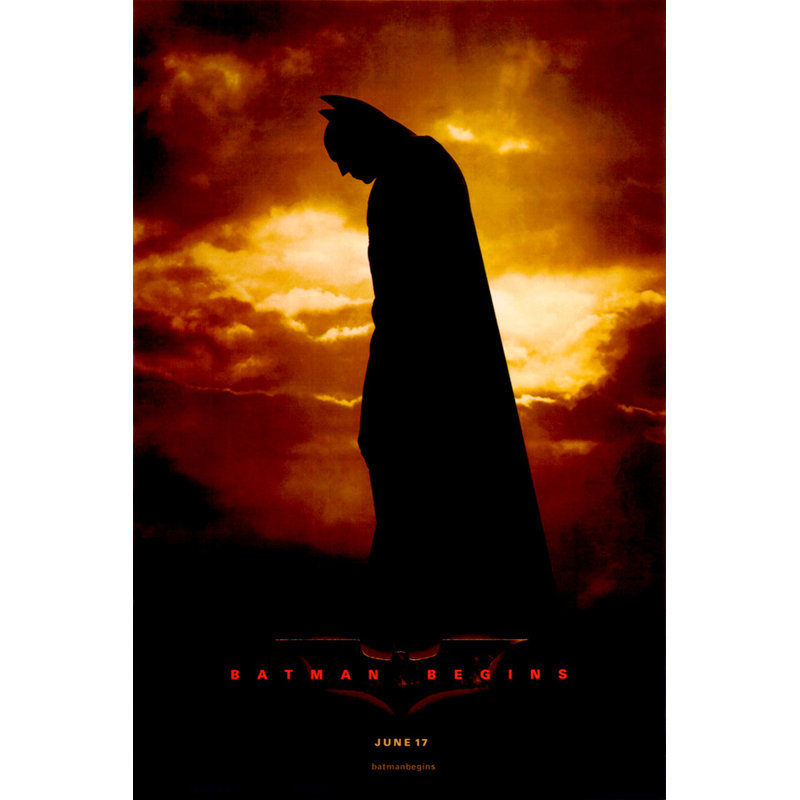 Batman commence, H 18 po x l 12 po